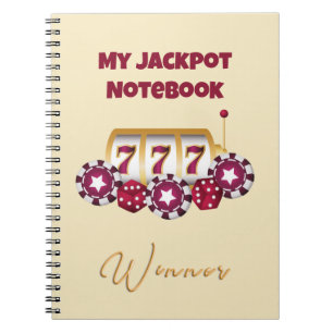 Caderno Espiral Meu notebook espiral Jackpot