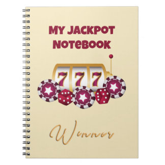 Caderno Espiral Meu notebook espiral Jackpot