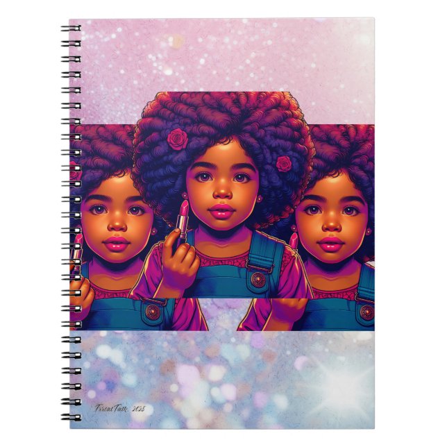 Caderno Espiral Meu pequeno Cupcake (Frente)