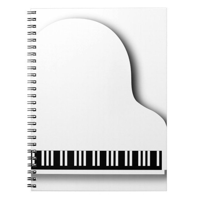 CADERNO ESPIRAL MEU PIANO (Frente)