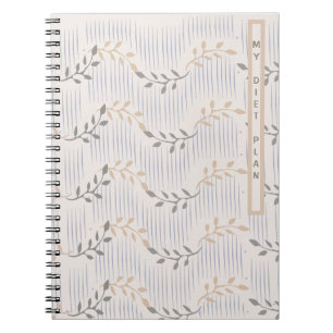 Caderno Espiral Meu Plano de Dieta