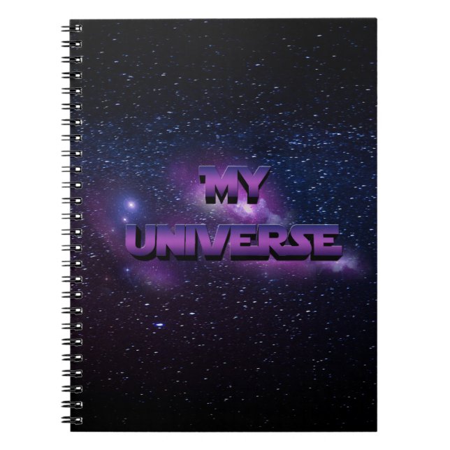 Caderno Espiral Meu Universo (Frente)