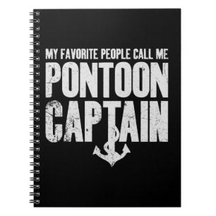 Caderno Espiral Meus Amados Me Chamam de Capitão do Pontão