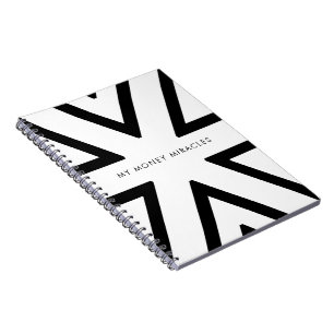 Caderno Espiral Meus milagre do dinheiro que manifestam o Diário