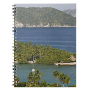 Caderno Espiral México, Guerrero, Zihuatanejo. Praia Las Gatas-