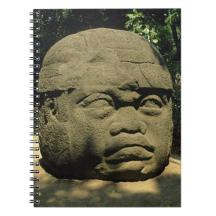 Caderno Espiral México, Villahermosa, cabeça gigante Olmec, La Ven