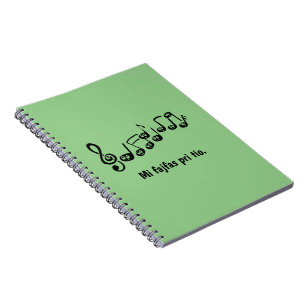 Caderno Espiral Mi fajfas pri tio.