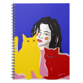 Caderno Espiral Mi Gato, Mi Refugio