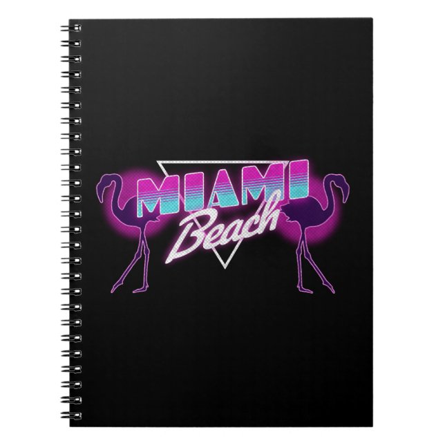 Caderno Espiral Miami Beach (Frente)