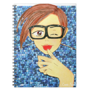 Caderno Espiral Michael Yoon toma uma batida