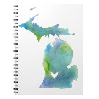Caderno Espiral Michigan