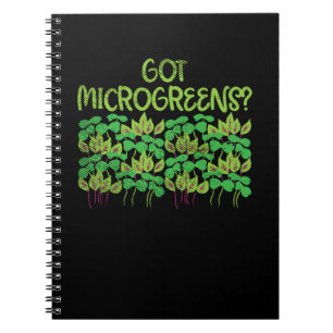 Caderno Espiral Microgreens Gardening