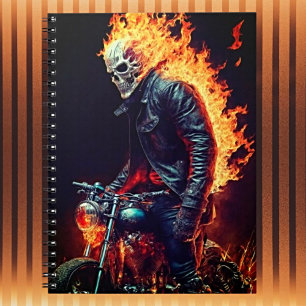 Caderno Espiral Midnight Rider