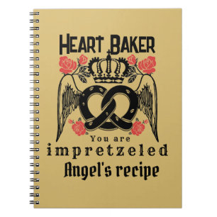 Caderno Espiral Mikitiez pretzel padre rainha do rei