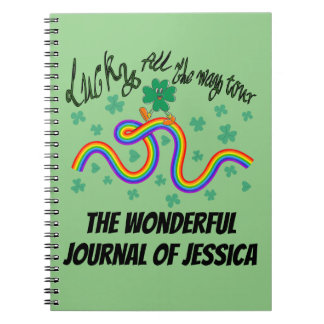 Caderno Espiral Mikitiez verde-trevo verde-trevo