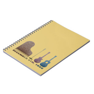 Caderno Espiral Milhão instrumentos do quarteto do dólar - cor