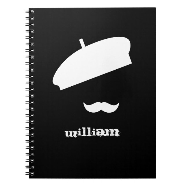 Caderno Espiral Mime Pantomime Personalizado (Frente)