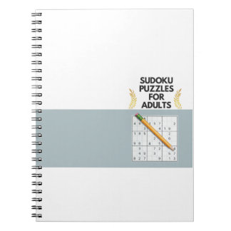 Caderno Espiral Mindful Sudoku: Envolvendo Quebra-cabeça para afia