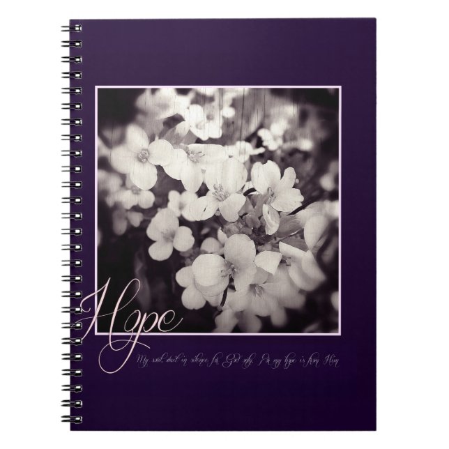 Caderno Espiral Minha esperança (Frente)