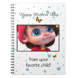 Caderno Espiral Minha mãe super legal