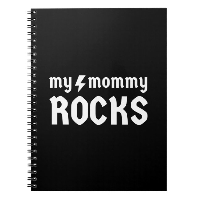 Caderno Espiral Minha Mamãe é demais (Frente)