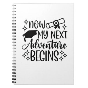 Caderno Espiral Minha Próxima Aventura Começa A Graduação