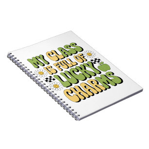 Caderno Espiral Minha Turma Está Cheia De Professor De Charms Da S