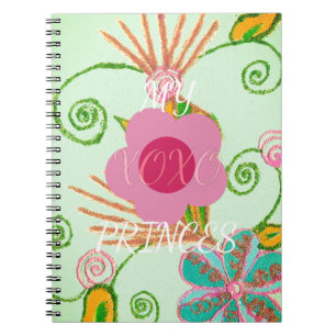 Caderno Espiral Minha XOXO Pequena Princesa Design