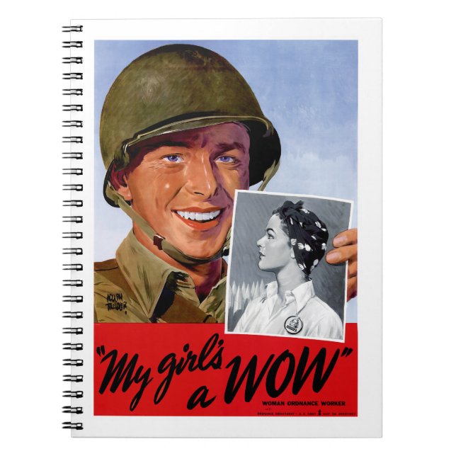 Caderno Espiral Minhas Meninas Um Uau (Frente)