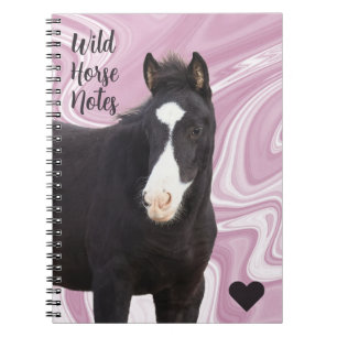 Caderno Espiral Minhas Notas de Cavalo Selvagem