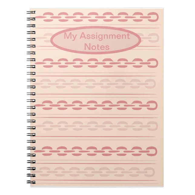 Caderno Espiral Minhas Notas de Tarefas: (Frente)