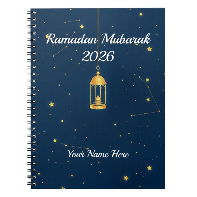 Caderno Espiral Minimalist Galaxy Lantern (Frente)