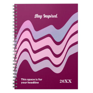 Caderno Espiral Minimalista - Elegante e Fluxo