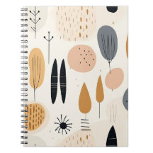 Mínimo notebook espiral estilo Boho