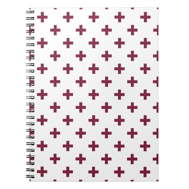 Caderno Espiral Mira-frade cruz em branco (Frente)