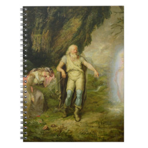Caderno Espiral Miranda, Prospero e Ariel, "da tempestade" perto