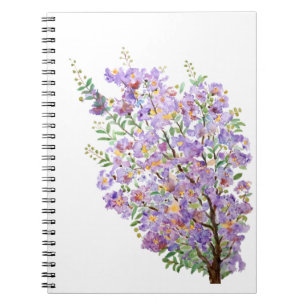Caderno Espiral mirtilha roxa
