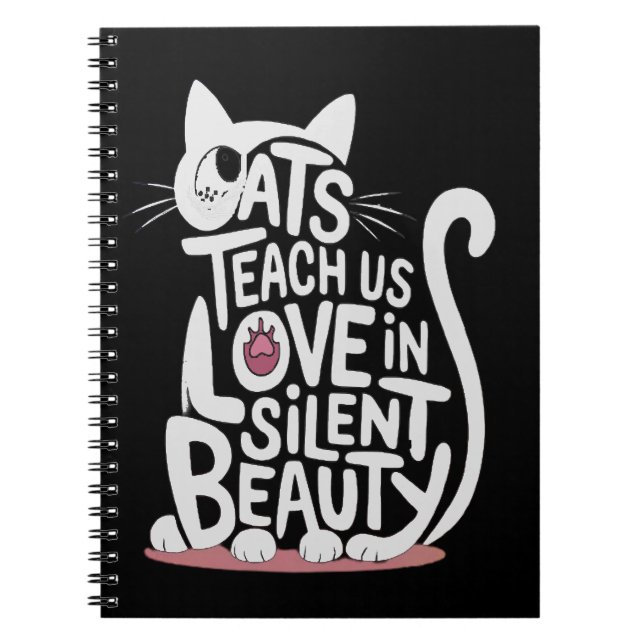Caderno Espiral Mischefe de Gato (Frente)