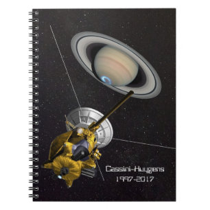 Caderno Espiral Missão Cassini Huygens a Saturno