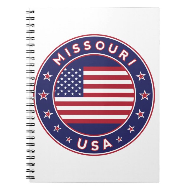 Caderno Espiral Missouri (Frente)