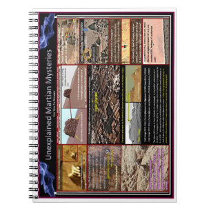Caderno Espiral Mistérios marcianos