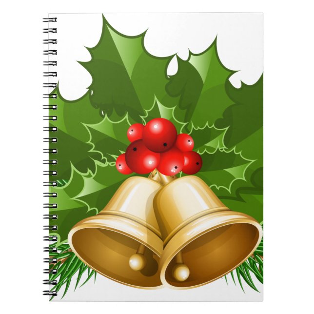 Caderno Espiral Mistletoe Bells (Frente)