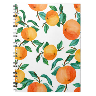 Caderno Espiral Mistura Floral Colorida: Ilustração de Aquarela.