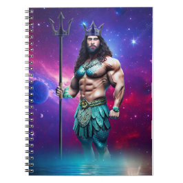 Caderno Espiral Mitos e lendas: Poseidon