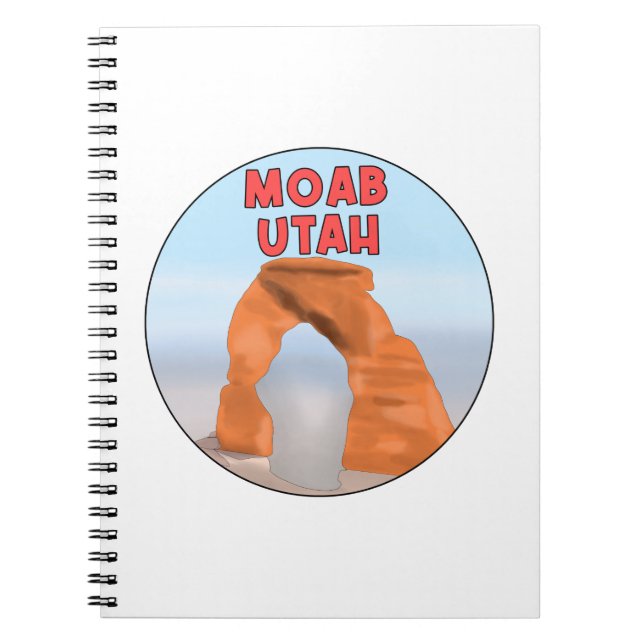 Caderno Espiral Moab Utah (Frente)