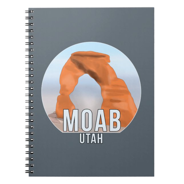 Caderno Espiral Moab Utah (Frente)