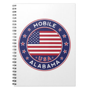 Caderno Espiral Mobile, Alabama