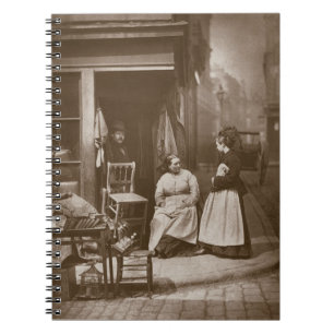 Caderno Espiral Mobília velha, de "da vida rua em Londres", 1877-