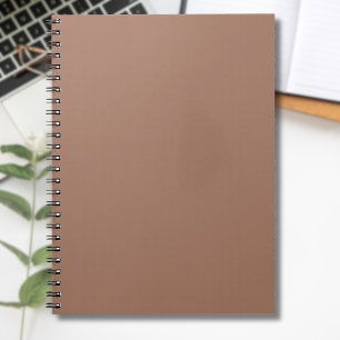 Caderno Espiral Mocha Mousse Trendy Sólido Elegante