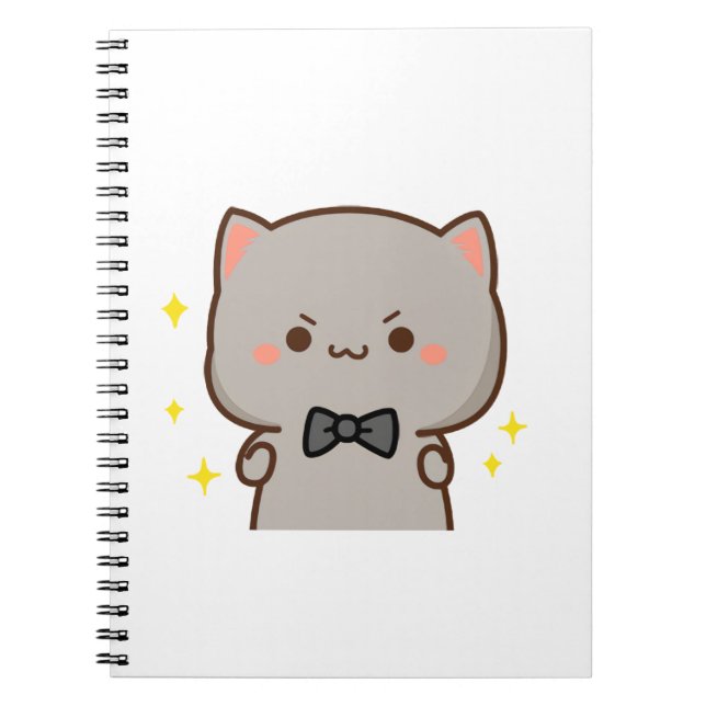 Caderno Espiral Mochj Cat - MS2 (Frente)